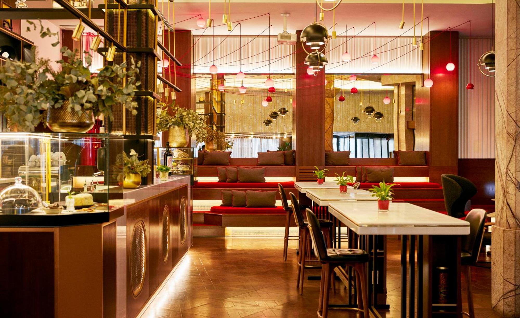 Hyatt Centric Gran Via Madrid Hotel Luaran gambar Interior of the restaurant